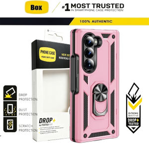 Heavy Duty Shockproof Armor OTT-Box Case For Samsung Galaxy Z Fold 8 Ultra 7 6 5 4 Ring Stand Hinge Protect Defender Hard Cover