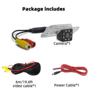 Backup Camera 8 LED CVBS HD Car Rear View Reverse For BMW 1 Series E82 3 Series E46 E90 E91 5 Series E39 E53 X3 X5 Android DVD