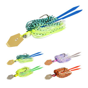 Nhân Tạo Chatterbait Dụ Với Kim Loại Đầu Jig 7G 10G 14G Bass Chất Lượng Cao Spinner Buzz Mồi Câu Cá Sông Đại Dương Hồ