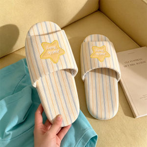 XIXITIAO | Silent Breathable Anti-slip Four Seasons Home Slippers