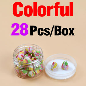 MNFT 28Pcs EVA Floating Carp Bait 12-13mm Pop Up Foam Fake Corn Shape Lures for Carp Fishing Hair Rig Tackle
