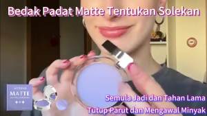 Jaysuing  Serbuk Solek Matte   Kawalan Minyak Concealer Tahan Lama Semula Jadi