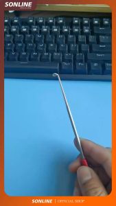 SONLINE - Alat Pelepas Kail Spiral Pancing Pencungkil Kail Pada Mulut Ikan Bahan Stainlis