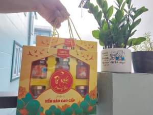 COMBO 10 HỦ YẾN HẠT SEN TÁO ĐỎ - YẾN SÀO NHA TRANG