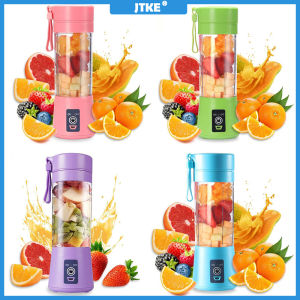 JTKE Portable Electric Juicer USB Charging Fruit Blender Smoothie Milkshake Maker Automatic Fresh Squeezer