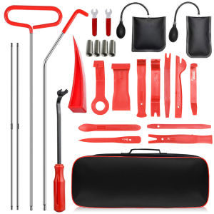 Car Door Tool Kit Inflatable Air Wedge Pump Auto Repair Window Door Open Fixing Gripper Tools Long Reach Kits