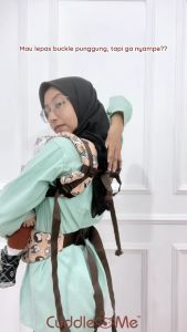Gendongan Bayi Depan M Shape Cuddle Me Ultimo Carrier 5 in 1