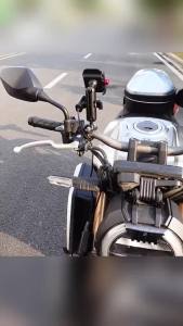 Bike Phone Holder Full Angle Rotatable Anti-Scratch Bicycle Phone Mount for Scooter Motorcycle Road Cycling Outdoor Sports