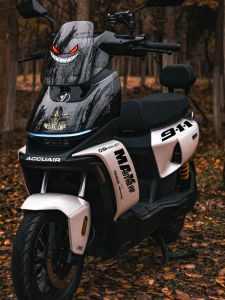 Reflective Decal Sticker for Electric Motorcycle Modification Accessories Decoration PVC Material Suitable for Mmax2 M5 Models