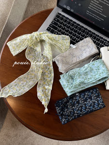 Pouie | Khăn Lụa Đa Năng Sọc Nhỏ Siêu Thoáng Khí