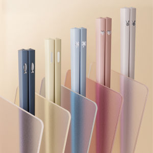 Heat-Resistant Personalized Family Chopsticks