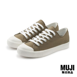 มูจิ รองเท้าผ้าใบผ้ากันละอองน้ำ - MUJI Less Tiring Sneakers