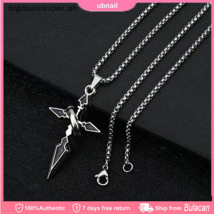 Vintage Cross Pendant Necklace For Mens Versatile Chain Trendy Sweat Shirt Hanging Punk Chain Jewelry Gift