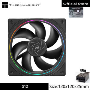 Thermalright TL-S12-S chassis fan high performance 4pin PWM 12 cm ARGB aperture fan
