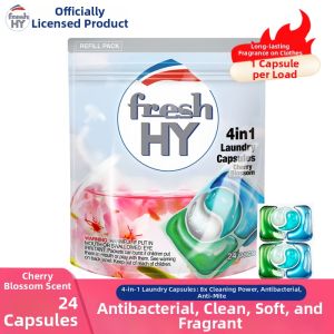 Fresh HY | 4-in-1 Antibacterial Mite-removal Fragrant Laundry Pods