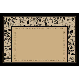 BEIAISI | PVC Washable & Durable Doormat for Entrance
