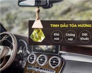 TINH DẦU SẢ CHANH NGUYÊN CHẤT TREO XE Ô TÔ PHÒNG