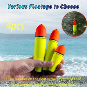 4pcs 10g-120g Foam Fishing Float Floating Buoyancy EVA Elastic Boya Fishing Float Rock Fishing Bobber Flotador Peche Boia Tackle