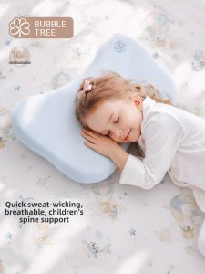 BUBBLE TREE | Spine Support Baby Pillow Silica Gel Sweat-absorbing