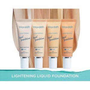 Wardah Lightening Liquid Concealer / Foundation Wajah 7gr