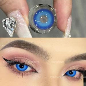 EyeShare | EYESHARE 2pcs Red Lenses Halloween Cosplay Anime Pink Lenses Purple Contacts Colored Lenses for Eyes Beautiful Pupils Yearly