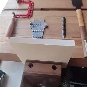1Pc Woodworking Tenon Equidistant Measuring Tool for Marking Equally Spaced Points Wood Dovetail Tenon Scribe Marking Gauge
