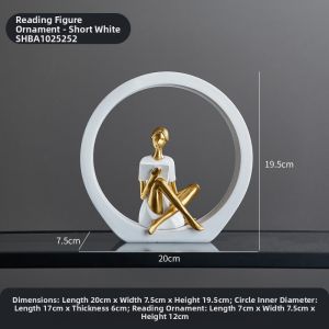 Original Modern Human Figurine Living Room Decor
