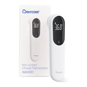 Berrcom JXB-315 Non Contact Infrared Forehead Thermometer with LED Screen Display and Dual Sensors for High Precise Instant Read Thermometer