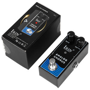 IRIN | IRIN RF Guitar Effect Pedal with Vintage Overdrive/Analog Delay/ABY/Dyna Compressor/Noise Gate/Delay/Classic Chorus/Tremolo