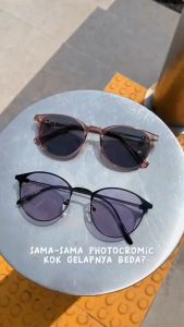 (COD) Kacamata Wanita Oval Lensa Photocromik Frame Terlaris FG 1920