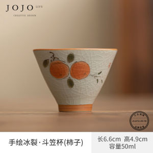 Cốc Trà Gốm Sứ Vẽ Tay Chủ Tọa Cốc Đơn Cổ Điển Trung Quốc Thủ Công Cốc Trà Cá Nhân Cốc Trà Phong Cách Truyền Thống