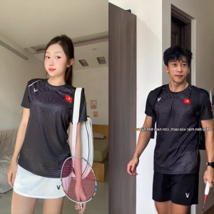 Áo Cầu Lông Quần Cầu Lông Bộ Cầu Lông Nam Nữ Chuyên Nghiệp Vải Thoáng Khí A901 - V Badwear