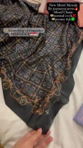 Journey Scarves CHAIN & RAINBOW Series Hijab Terbaru Agustus 2024 PROMO 85K