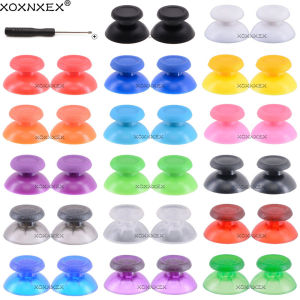 1Set PS4 Controller Joystick Thumbsticks Analog Thumb Sticks Mushroom Caps+Screwdriver for Sony PS4/PS4 Slim/PS4pro