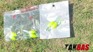 3PCS Reverse Off Bottom Double Hook Line Set Reverse Fishing Hook Subline Teaser Fishing European Carp Inverted Rig