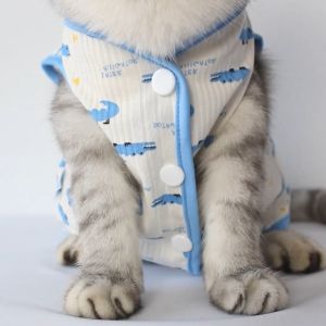 Baju Kucing Anjing Cewek Cowo Lucu Murah Gratis Ongkir 3 pcs 5 Ribu - Bukipet Slippy Blue Shirt