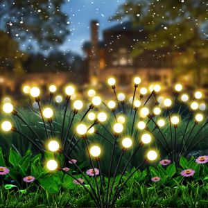 Đèn Năng Lượng Mặt Trời Chống Thấm Nước Hình Đom Đóm Cắm Sân Vườn Đèn LED Ngoài Trời Đèn Trang Trí Sân Vườn Hiên Nhà Bãi Cỏ Lối Đi Cảnh Quan