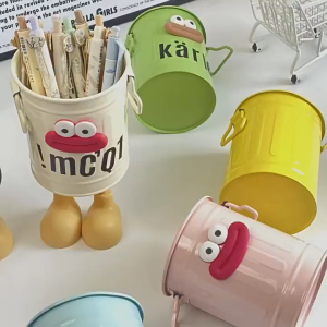 ที่ใส่ปากกาตั้งโต๊ะ DIY กระป๋องใส่ปากกา จัดเก็บสะดวกกระป๋องใส่ปากกา ใส่เเปรงแต่งหน้า (พร้อมส่งค่ะ) G3481