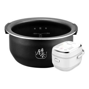 New Inner Pot for Phoenix Rice Cooker IH-PE0311AW 1.0L/3L Suitable Kitchen Appliance Rice Cooker Pot Accessory Alloy Material