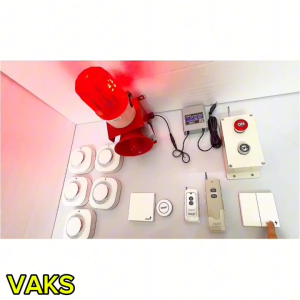 Bộ chuông báo động MR10 nhận sóng 433mhz có 3 tiếng báo động khác nhau_ điều chỉnh âm lượng lớn nhỏ