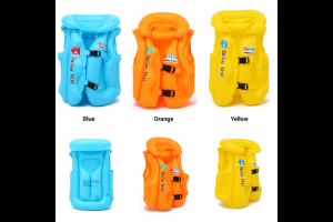 3H Pelampung Bayi Inflatable Baby Float Kids/Children Safety Swimming Life Jacket Vest Renang Kanak