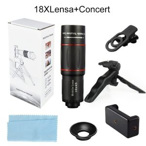 Lensa zoom APEXEL lensa kamera telefoto ponsel lensa zoom 18x ponsel universal 18X25 item definisi tinggi lensa kamera ponsel lensa zoom optik ponsel
