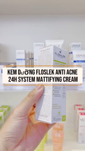 (Hàng công ty có tem phụ) FLOSLEK PHARMA KEM NGỪA MỤN KIỂM SOÁT DẦU & ĐIỀU TIẾT NHỜN MATTIFYING CREAM 50ml