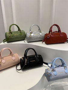 Túi Xách Nữ Thiết Kế Hoa Thời Trang 2025 Túi Đeo Vai Vuông Mềm Có Thể Tháo Rời Túi Xách Bằng Da PU Màu Trơn