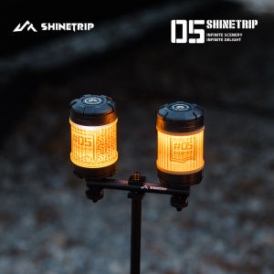 ShineTrip 38 light USB Rechargeable 1000mAh Mini LED Flashlights Camping Lanterns Rotatable bottom magnetic Infinite dimming