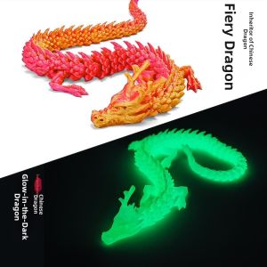 Jiaxun | Night Glow 3D Printed Movable Dragon Figure