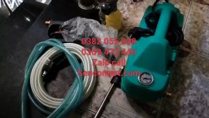 Máy rửa xe mini công suất 2000w có chỉnh áp bảo hành 12 tháng