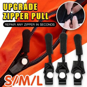 30pcs Universal Instant Zipper Heads / Detachable Replacement Zipper Slide Puller Lock For Down Jacket Dress Luggage / Replacable Zipper Heads / Luggage Purse Coat Replace Accessorries