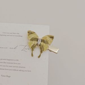 Yoyo Luxury Texture Butterfly Oil Drip Hair Clip Side Clip Miniature Hair Accessories Duckbill Hair Clips Korean Style Hair Accessories