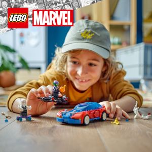 LEGO Super Heroes 76279 Spider-Man Race Car & Venom Green Goblin (227 Pieces) Building Block Toys Bricks